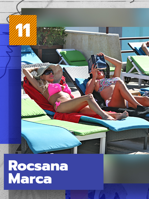 Top 40 vedete citind la plajă, în pozițiile cele mai provocatoare: Ce locuri ocupă Corina Caragea, Marina Dina sau Cristina Rus