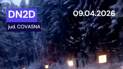 Zăpada mieilor. Drumarii fac apel ca în minivacanța de Paște să se circule cu prudență, în condiții de iarnă
