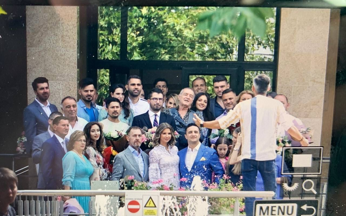 Nepotul lui Gigi Becali, Lucian, s-a căsătorit