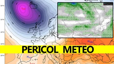 ANM a schimbat prognoza! Fenomene meteo periculoase astăzi în România