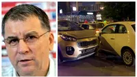 Valeriu Argăseală, implicat într-un accident rutier cu 4 mașini. Președintele FCSB ar fi produs carambolul