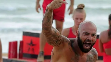 Exatlon 8 noiembrie. Imagini demențiale cu Giani Kiriță! Bagă trabuc la greu și e pus pe glume!