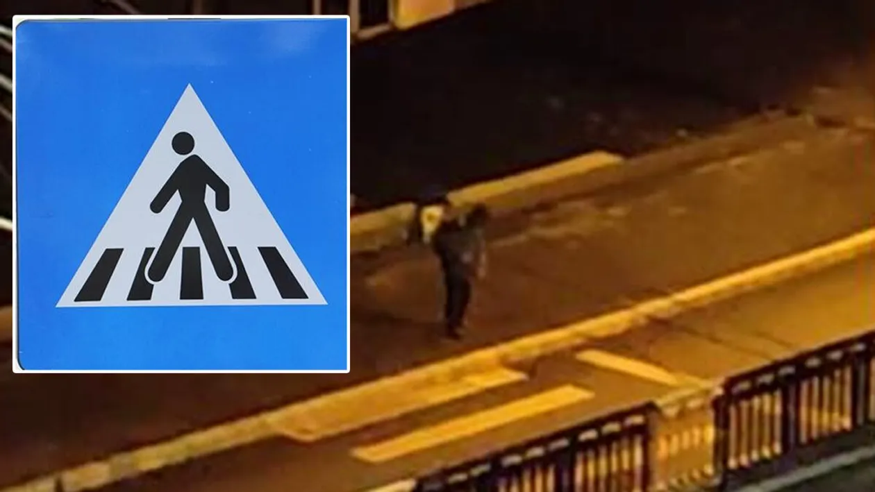 Ce a făcut un bărbat beat din Cluj-Napoca, după ce a văzut indicatorul de trecere pentru pietoni, noaptea