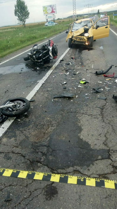 Locul teribilului accident