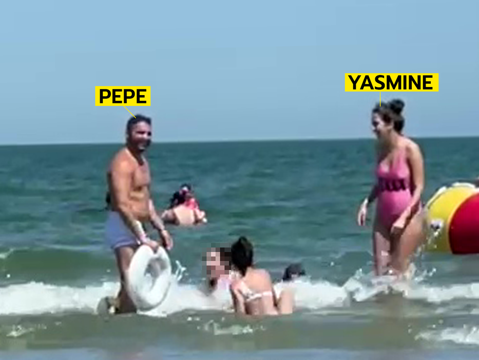 Pepe și Yasmine Ody, distracție la Mamaia alături de Rosa și Maria (Foto: CANCAN.RO)
