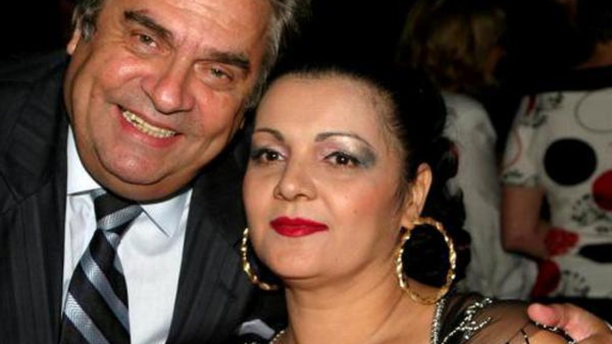 Cornelia Catanga și soțul ei, Aurel Pădureanu