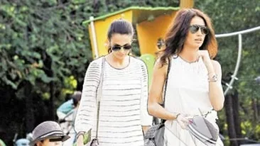 Mama Geaninei Varga a facut un efort pentru nepotelul ei! Prima iesire dupa operatia reusita de la Viena