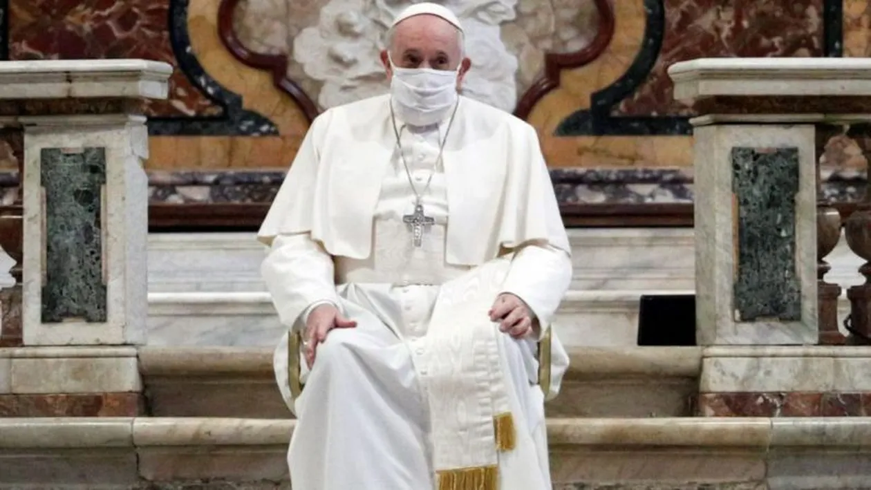 Papa Francisc, apel către populație să se vaccineze împotriva noului coronavirus