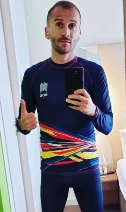 Nicolae Soare, membru al lotului național de atletism (Foto: Facebook)