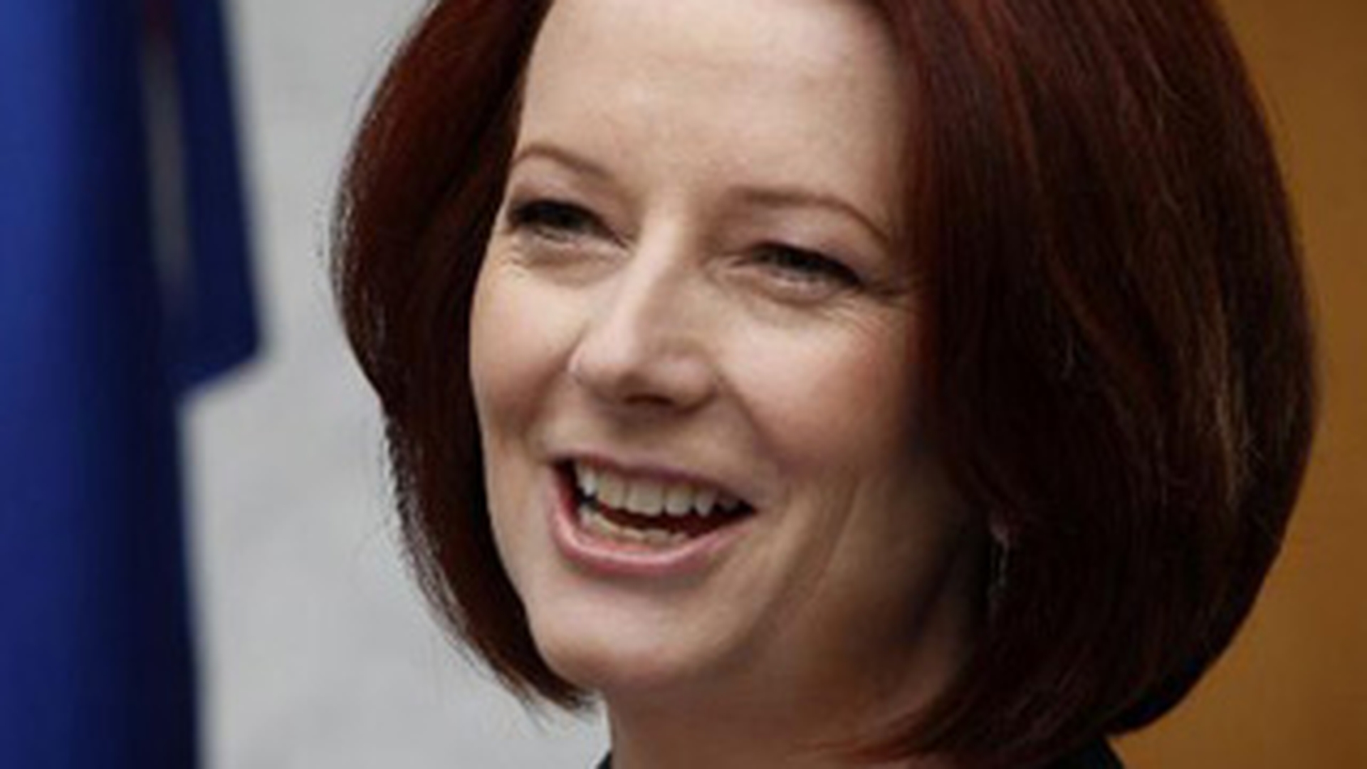 VIDEO Julia Gillard, premierul Australiei, a tras o tranta de zile mari la o vizita in India
