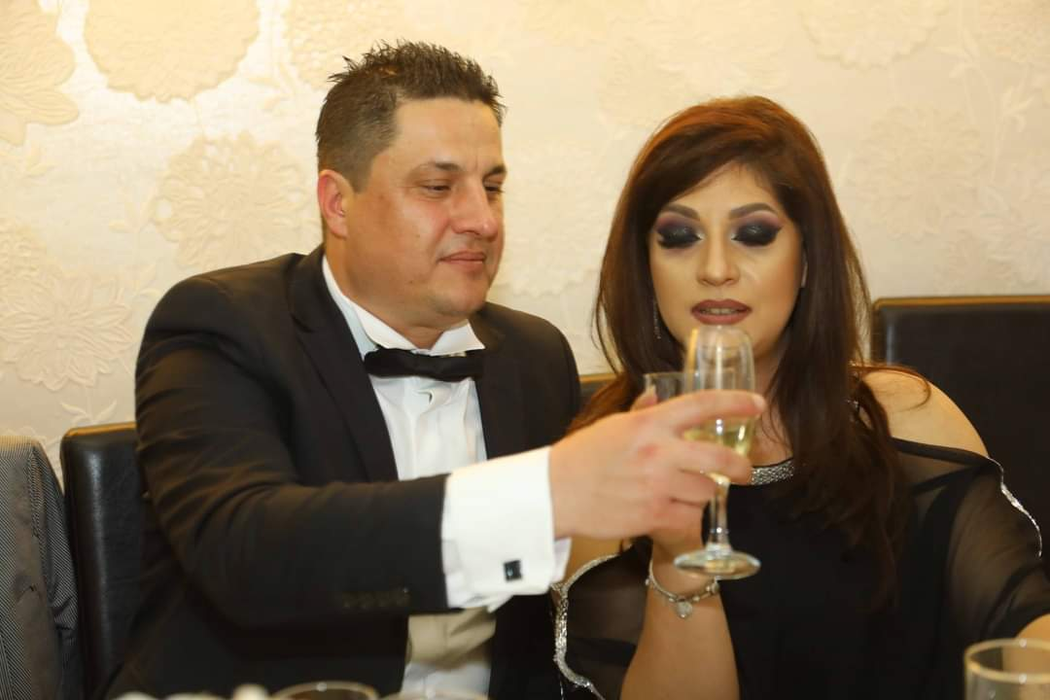 Lavinia a fost ”agățată” de  Bogdan la o cântare (Foto: Arhiva personală)