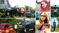 Cei patru fraţi care au murit în mod tragic în accidentul din Bistriţa, conduşi pe ultimul drum! 