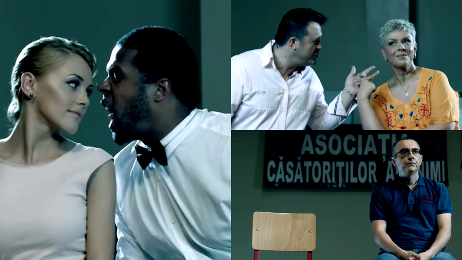 Cabral și Andreea în videoclipul trupei TAXI
