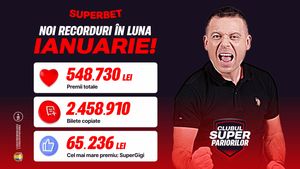 (P) Record în Clubul SuperPariorilor by Superbet: premii de 548.000 de lei și 2.5 milioane de bilete copiate! Cum poți intra în joc?