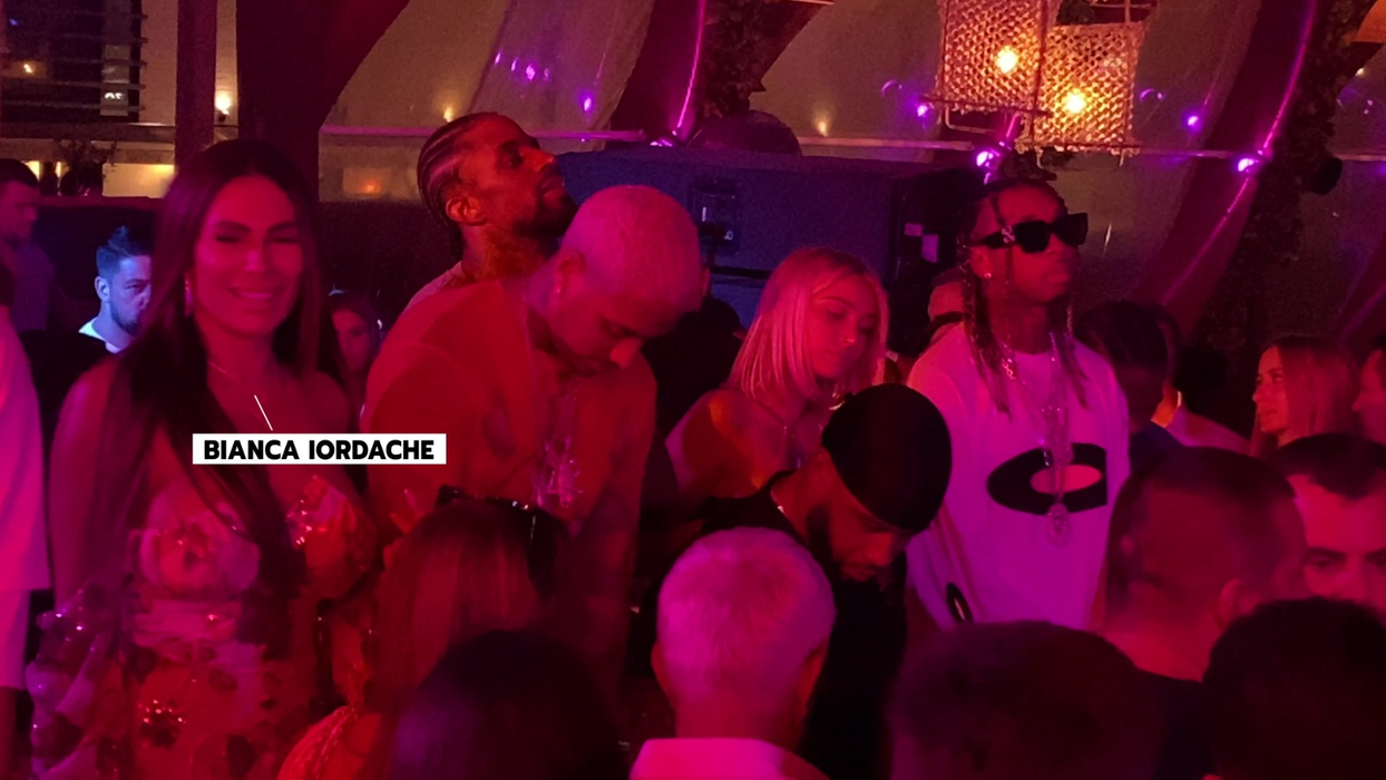 Bianca a încercat să îi atragă atenția lui Tyga, dar fără succes