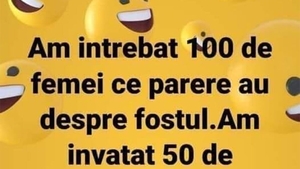 BANC | Am întrebat 100 de femei ce părere au despre fostul