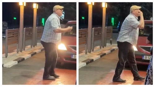 Scene tensionate în București. Un bărbat ar fi atacat angajații unui fast food pentru că i-a venit comanda prea târziu