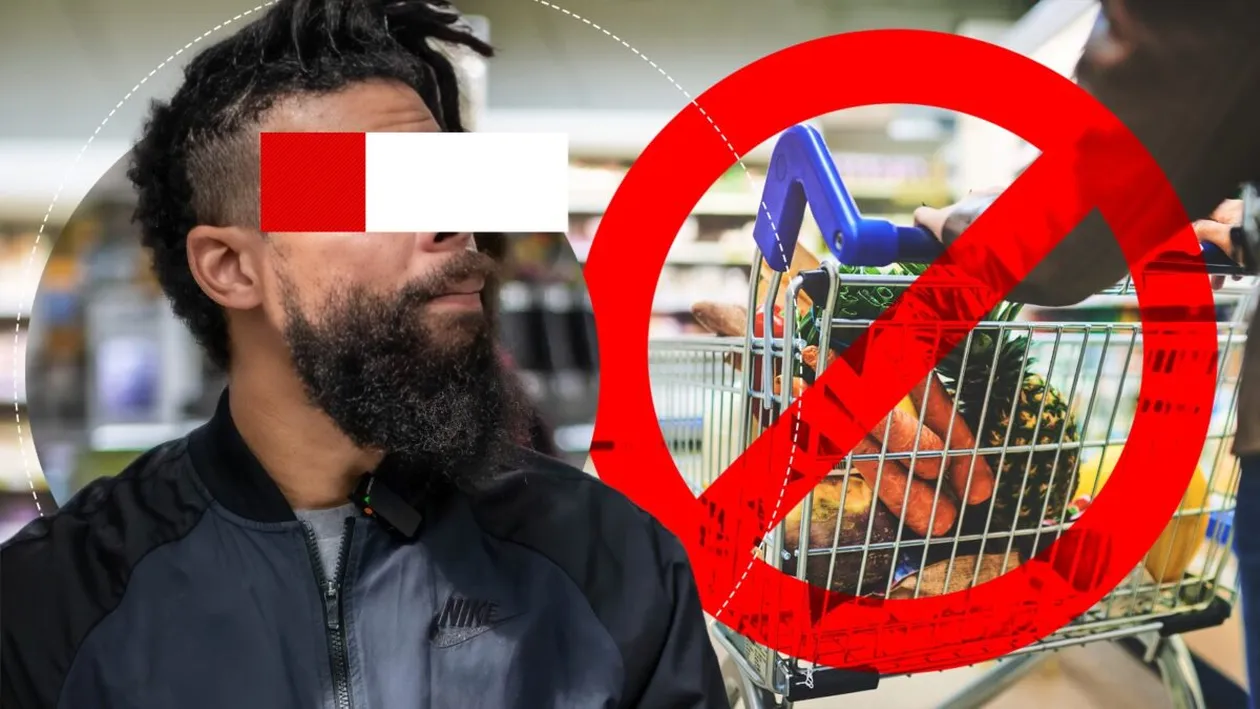 Influencerul care a fost interzis pe viață într-un lanț de supermarketuri: „Doar cumpăr alimente pentru oameni”