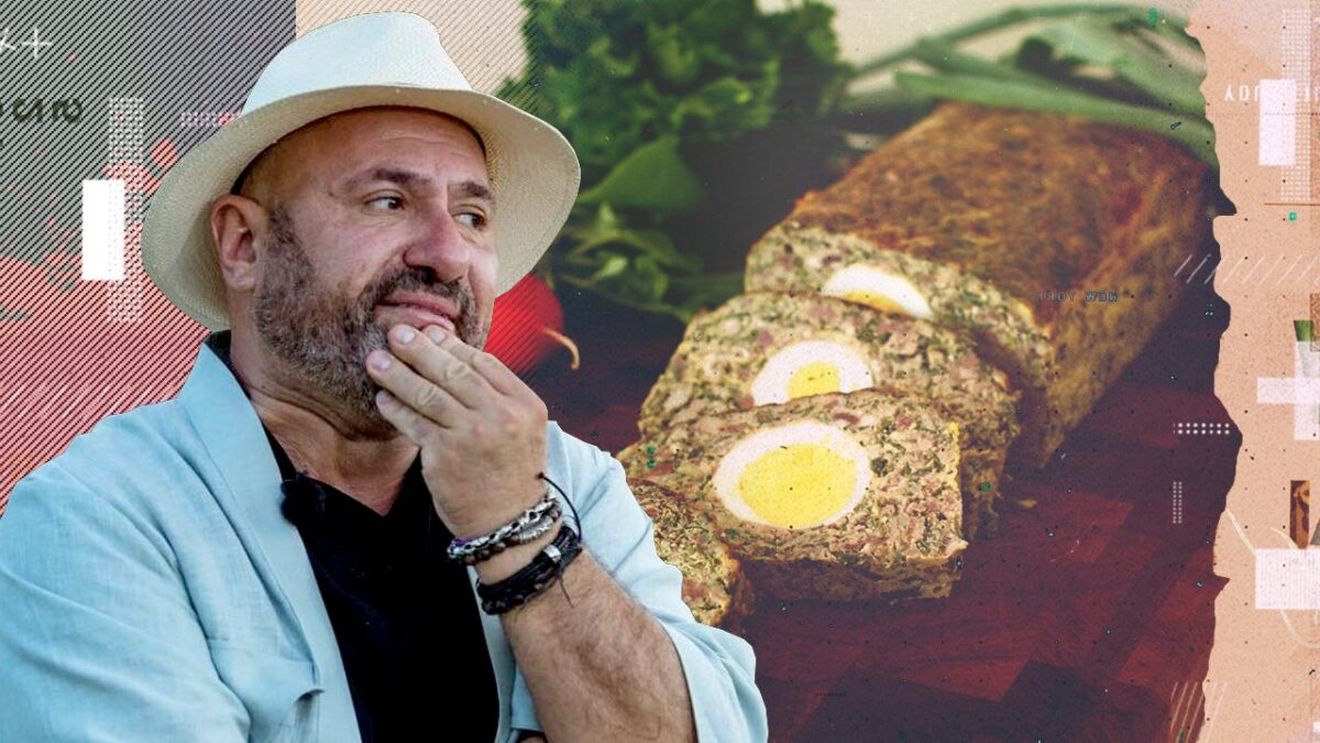 Rețeta secretă a drobului de miel gătit de chef Cătălin Scărlătescu. De unde a „furat-o” bucătarul?