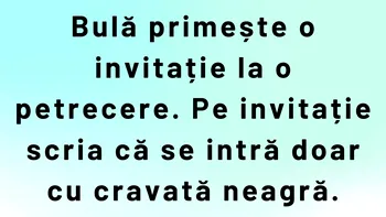 BANC | Bulă și petrecerea black-tie
