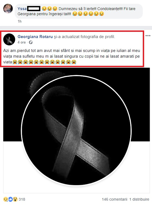 Îți frânge inima! Mesajul soției lui Iulian Gheabaur, șoferul care a provocat accidentul mortal din Teleorman: “Ne-ai lăsat amărâți pe viață”