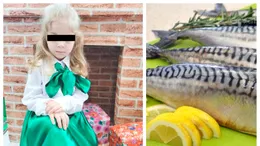 ȘOCANT: ce conținea peștele macrou care i-a adus moartea fetiței de 4 ani din Călărași