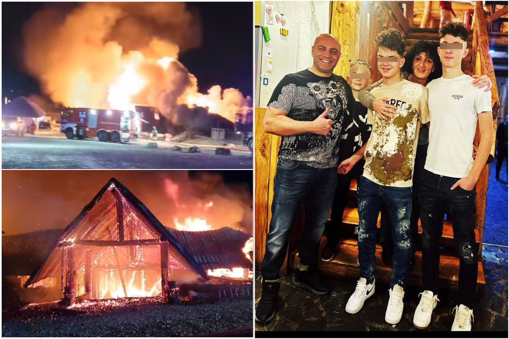 Tatăl și fiul cel mare, morți în incendiu