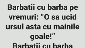 Bancul începutului de săptămână | Bărbații cu barbă