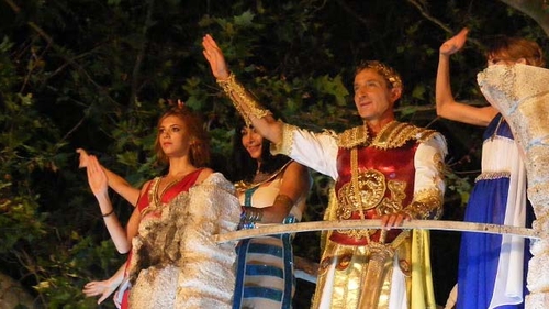Radu Mazăre a fost împăratul roman Cezar, la prima ediţie a carnavalului de la Mamaia