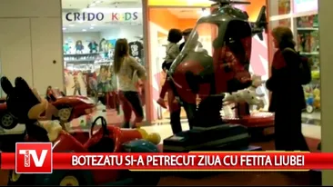 Botezatu si-a petrecut ore in sir la mall cu fetita Liubei