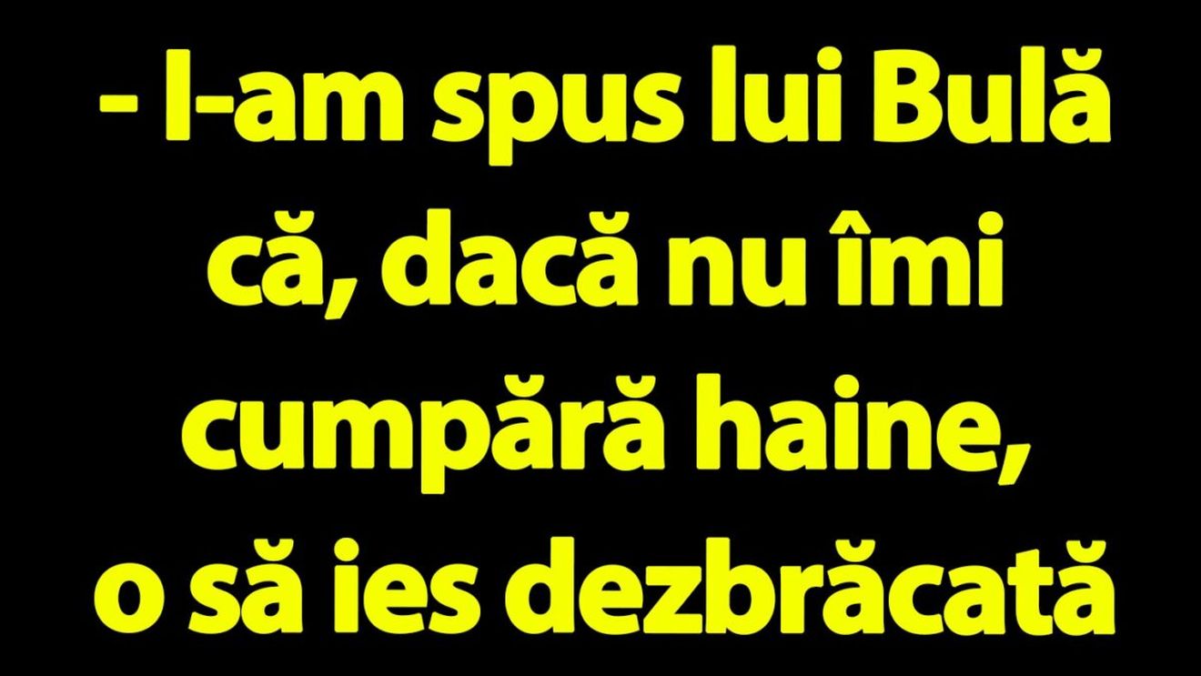 BANC | Răspunsul genial al lui Bulă