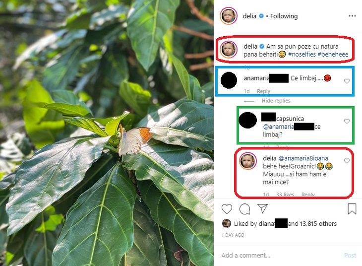 Delia a răbufnit pe Instagram și a luat o decizie drastică: “Până behăiți, am să…”. Unii dintre fani au taxat-o imediat