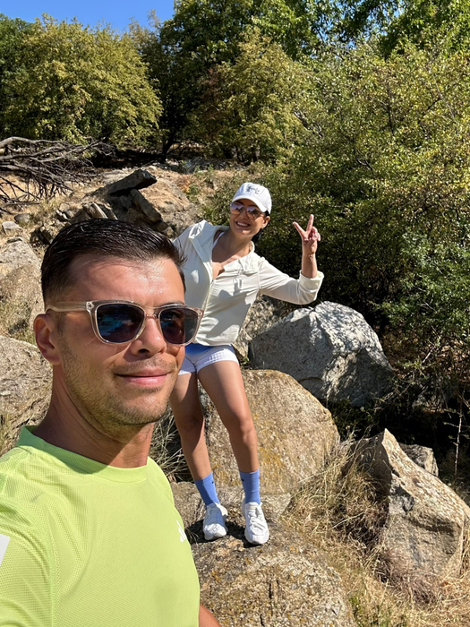 Gabriela Băcinică și Marius Elisei se află în vacanță/ Sursa foto: Facebook