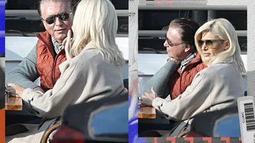 Imaginile care vor face ocolul Capitalei! Cum îl ”topește” sexy-blondina pe Edy de România