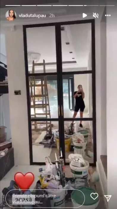 Cum arată casa Vlăduței Lupuă / Foto: Instagram