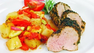 Muschiulet de porc la cuptor