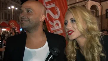 Andrei de la Alb Negru si-a scos iubita pe interval! Blonda a primit dezlegare la primul interviu!