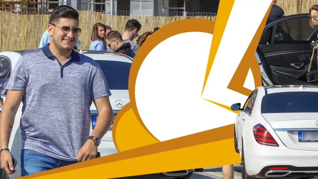 Fiul celebrului Gabi Oprea, apariție “corectă” la Mamaia: Mercedes S + ceas Hublot și...