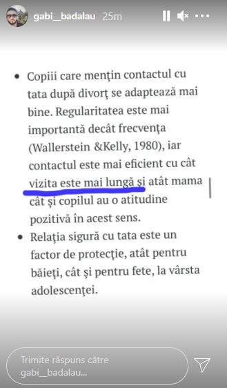 Gabi Bădălău o atacă din nou pe Claudia Pătrășcanu. Ce mesaj i-a transmis afaceristul fostei sale soții