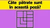TEST IQ | Câte pătrate sunt în această imagine, în total?