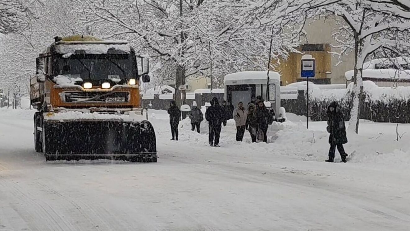 A fost ultima ninsoare în București? Anunțul făcut de meteorologii Accuweather