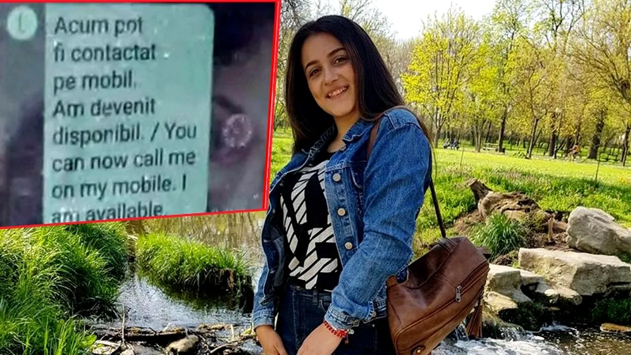 Informații noi despre misteriosul mesaj trimis de pe telefonul Luizei Melencu. Familia tinerei se roagă neîncetat să fie găsită în viață