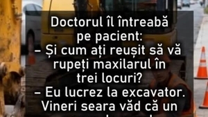 BANC | Doctorul îl întreabă pe pacient: "Cum ați reușit?"
