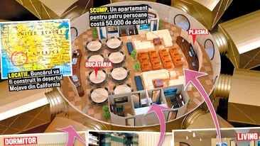 Au facut buncar de lux in desert