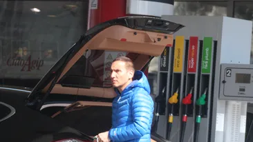 Dan Tatoiu, intalnire secreta in benzinarie. Discutia l-a afectat, era fasticit si nu prea stia ce sa faca
