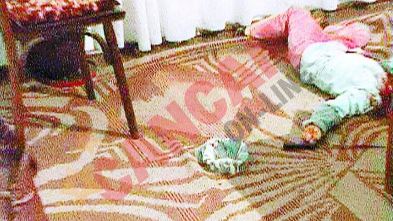 A incercat sa fuga de furia tatalui nebun