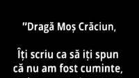 BANCUL ZILEI | Dragă Moș Crăciun