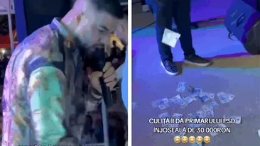 Culiță Sterp a primit 3.000 de lei de la primarul unei comune din Olt, când era pe scenă. IREAL ce a făcut imediat după cu banii