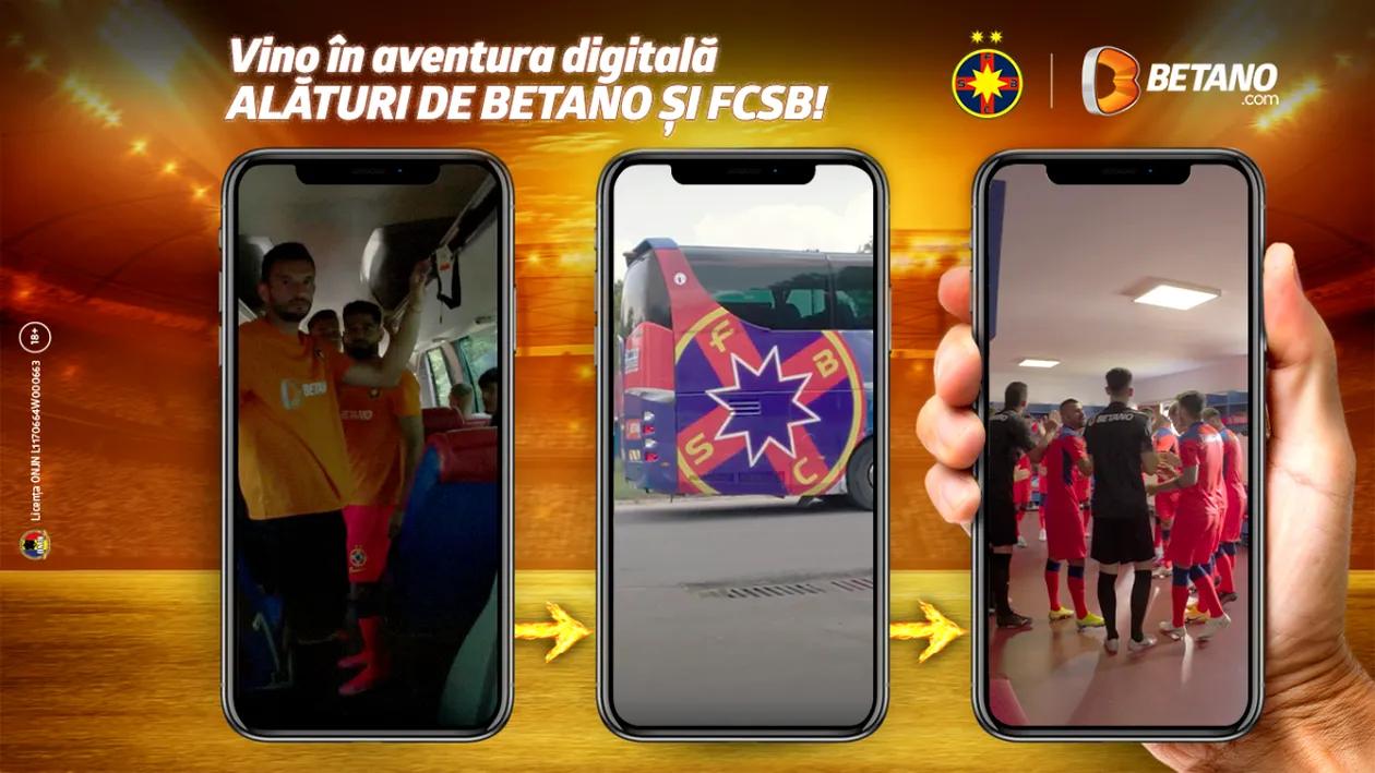 Betano și FCSB lansează primul joc interactiv pe Instagram, dedicat fanilor adevărați