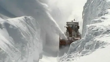 Daca la noi nu ninge, in Austria stratul de zapada are peste 1 metru!